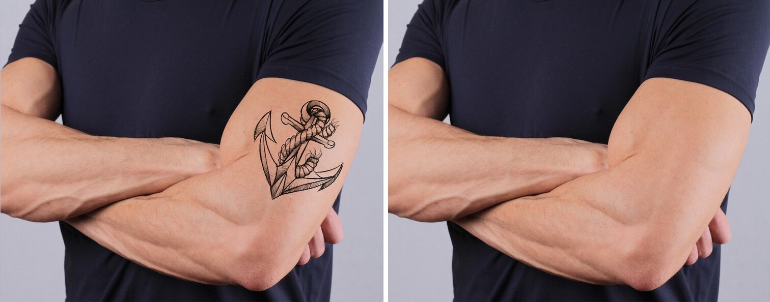 Laser Tattoo Removal Before and After