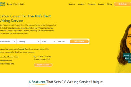 Cv Writing Service UK